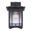 Discount Patriot Lighting® Missie Black Outdoor Wall Light