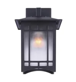 Discount Patriot Lighting® Missie Black Outdoor Wall Light