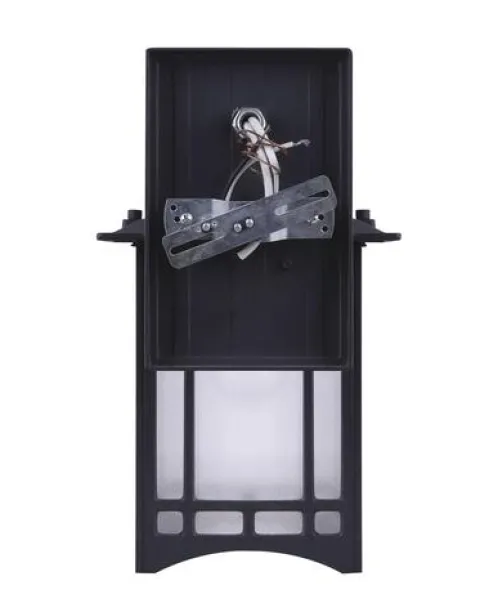 Discount Patriot Lighting® Missie Black Outdoor Wall Light