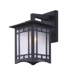 Discount Patriot Lighting® Missie Black Outdoor Wall Light
