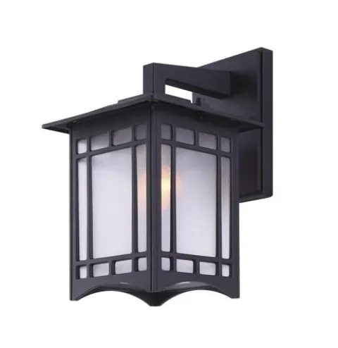 Discount Patriot Lighting® Missie Black Outdoor Wall Light