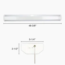 Discount Patriot Lighting® 3000 Lumen 48″ Cream Integrated Led Dual Wrap Light