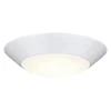 Discount Patriot Lighting® Gabbie White Integrated Led Flush Mount Ceiling Light – 6 Pack