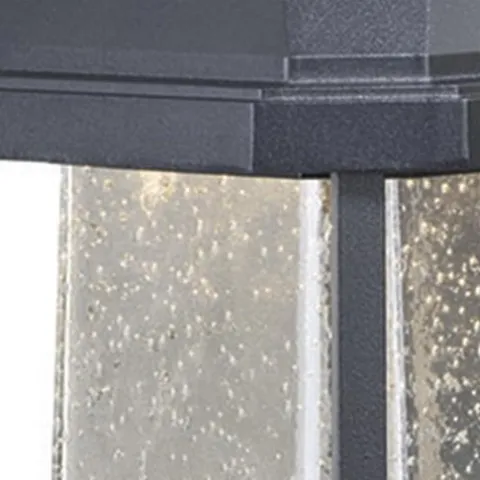 Discount Patriot Lighting® Eliza Textured Black Led Outdoor Wall Light
