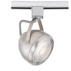 Discount Patriot Lighting® Dasha 1-Light Nickel Led Track Lighting Head