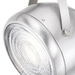 Discount Patriot Lighting® Dasha 1-Light Nickel Led Track Lighting Head
