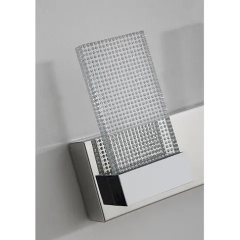 Discount Patriot Lighting® Lico Polished Chrome 3-Light Led Vanity Light