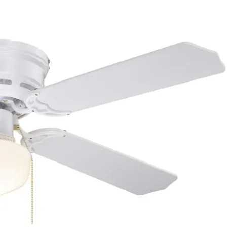 Discount Patriot Lighting™ Eros Ii 42″ White Indoor Ledceiling Fan