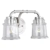 Discount Patriot Lighting® Toledo Satin Nickel 2 Light Vanity Light