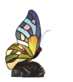 Discount Patriot Lighting® Tiffany Style Butterfly Accent Lamp