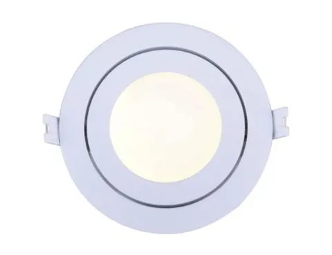 Discount Patriot Lighting® 4″ White Recessed Led Gimbal Trim Downlight