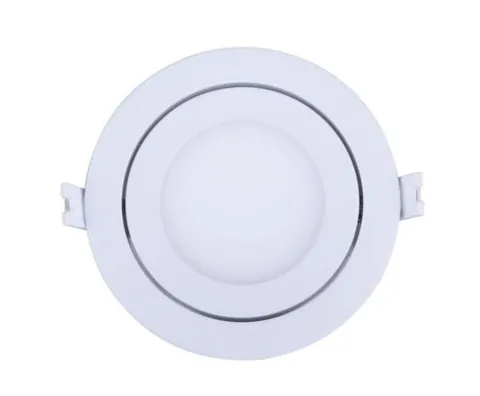 Discount Patriot Lighting® 4″ White Recessed Led Gimbal Trim Downlight