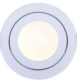 Discount Patriot Lighting® 4″ White Recessed Led Gimbal Trim Downlight