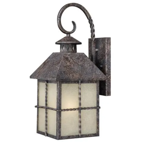 Discount Patriot Lighting® Dayton Iron Patina Outdoor Wall Light