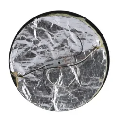 Discount Patriot Lighting® Gabel Matte Black 2-Light Flush Mount Ceiling Light