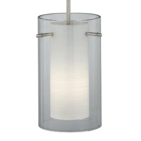 Discount Patriot Lighting® Christina Satin Nickel 1-Light Mini Pendant