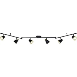 Discount Patriot Lighting® Fairhaven Textured Black Flush Mount Ceiling Light