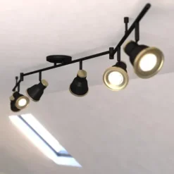 Discount Patriot Lighting® Fairhaven Textured Black Flush Mount Ceiling Light