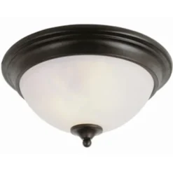 Flash Sale Patriot Lighting® Arabella Oil-Rubbed Bronze 2-Light Flush Mount Ceiling Light