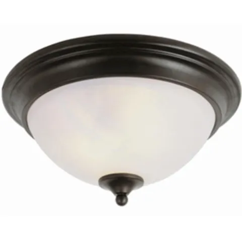 Flash Sale Patriot Lighting® Arabella Oil-Rubbed Bronze 2-Light Flush Mount Ceiling Light