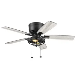 Flash Sale Patriot Lighting™ Annetta 52″ Matte Black Led Indoor/Outdoor Ceiling Fan
