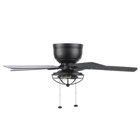 Flash Sale Patriot Lighting™ Annetta 52″ Matte Black Led Indoor/Outdoor Ceiling Fan