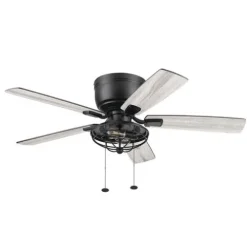 Flash Sale Patriot Lighting™ Annetta 52″ Matte Black Led Indoor/Outdoor Ceiling Fan