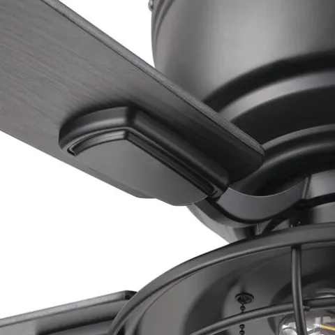 Flash Sale Patriot Lighting™ Annetta 52″ Matte Black Led Indoor/Outdoor Ceiling Fan