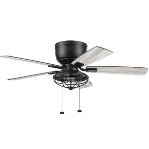 Flash Sale Patriot Lighting™ Annetta 52″ Matte Black Led Indoor/Outdoor Ceiling Fan