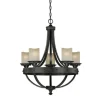 Flash Sale Patriot Lighting® Lancaster 5-Light Black Walnut Chandelier