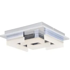 Flash Sale Patriot Lighting® Leisa Chrome Integrated Led Flush Mount Ceiling Light