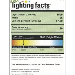 Flash Sale Patriot Lighting® Leisa Chrome Integrated Led Flush Mount Ceiling Light