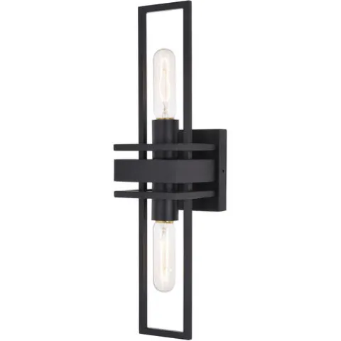 Flash Sale Patriot Lighting® Marquis Matte Black 2 Light Wall Light