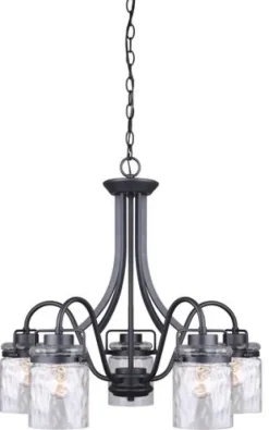 Flash Sale Patriot Lighting® Maeva 5-Light Graphite Chandelier