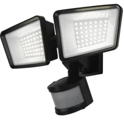 Flash Sale Patriot Lighting® Led Solar Dual Head Motion Sensor Outdoor Security Flood Light