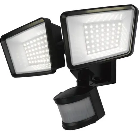 Flash Sale Patriot Lighting® Led Solar Dual Head Motion Sensor Outdoor Security Flood Light