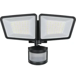 Flash Sale Patriot Lighting® Led Solar Dual Head Motion Sensor Outdoor Security Flood Light
