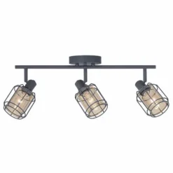 Flash Sale Patriot Lighting® Dorian Matte Gray 3-Light Track Light