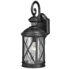 Flash Sale Patriot Lighting® Dualux Black Motion Sensor Outdoor Security Wall Light