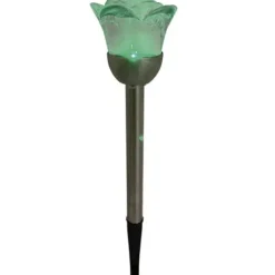 Flash Sale Patriot Lighting® Solar Integrated Led Rose Landscape Light
