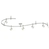 Flash Sale Patriot Lighting® Sutton 5-Light Silver Led Flexible Track Lighting Set