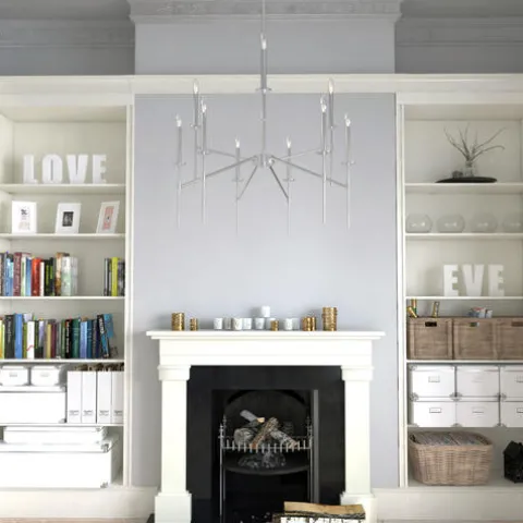 Flash Sale Patriot Lighting® Kedzie Polished Nickel 9 Light Chandelier