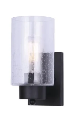 Flash Sale Patriot Lighting® Sage Matte Black 1-Light Indoor Wall Light