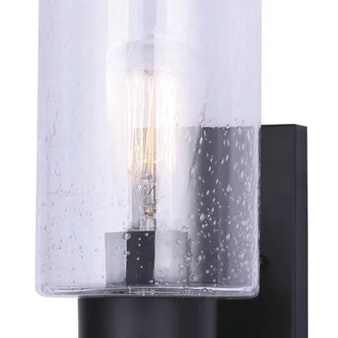 Flash Sale Patriot Lighting® Sage Matte Black 1-Light Indoor Wall Light