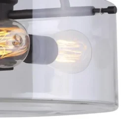 Flash Sale Patriot Lighting® Samuel Bronze 3-Light Semi-Flush Mount Ceiling Light