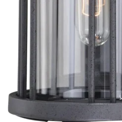 Hot Sale Patriot Lighting® Wrightwood Vintage Black Outdoor Wall Light