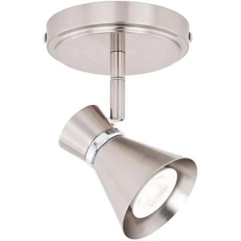 Hot Sale Patriot Lighting® Alto Brushed Nickel Led Flush Mount Ceiling Light