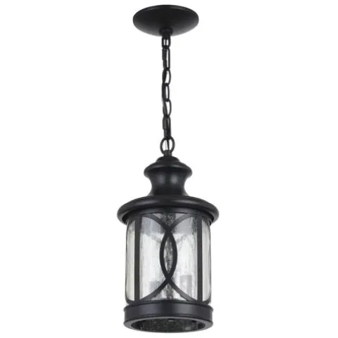 Hot Sale Patriot Lighting® Sterling 14-1/4″ Forged Bronze Outdoor Pendant Light