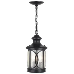Hot Sale Patriot Lighting® Sterling 14-1/4″ Forged Bronze Outdoor Pendant Light