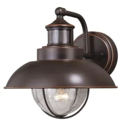 Hot Sale Patriot Lighting® Dualux® Harwich Burnished Bronze Outdoor Wall Light